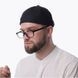Кепка докер Korni бейсболка без козирка для жінок для чоловіків бавовна чорна розмір 56-60 (SVS) 10409 фото 4