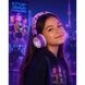 Навушники Headset дитячі бездротові Кпоп Мисливці на демонів KPop Demon Hunters з Bluetooth і мікрофоном для дівчинки, регульований розмір, фіолетові (SVS) 10873 фото 6